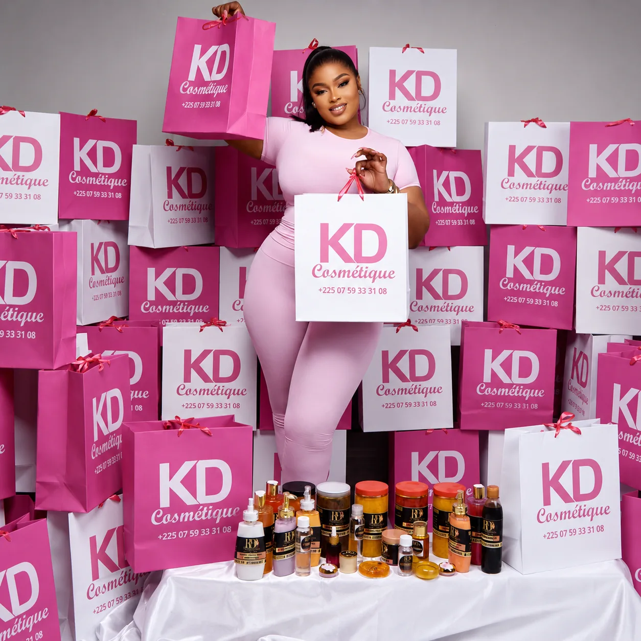 Karelle Darnelle et la gamme KD Cosmétique